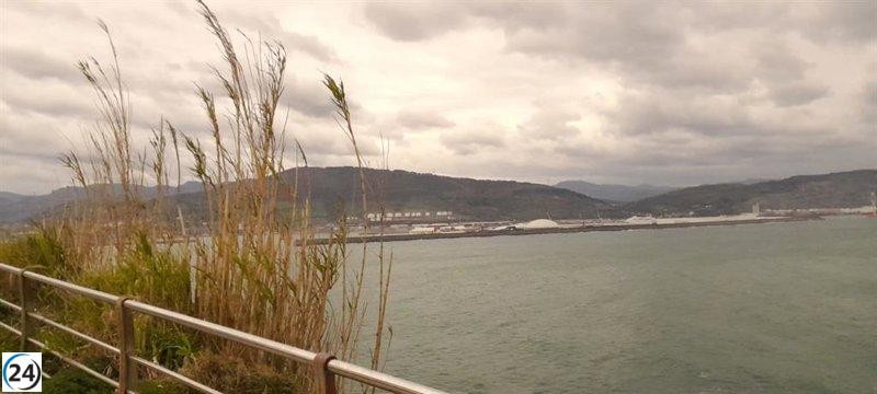 Euskadi emite alerta amarilla por vientos del sur-suroeste que superan los 100 km/h este miércoles.