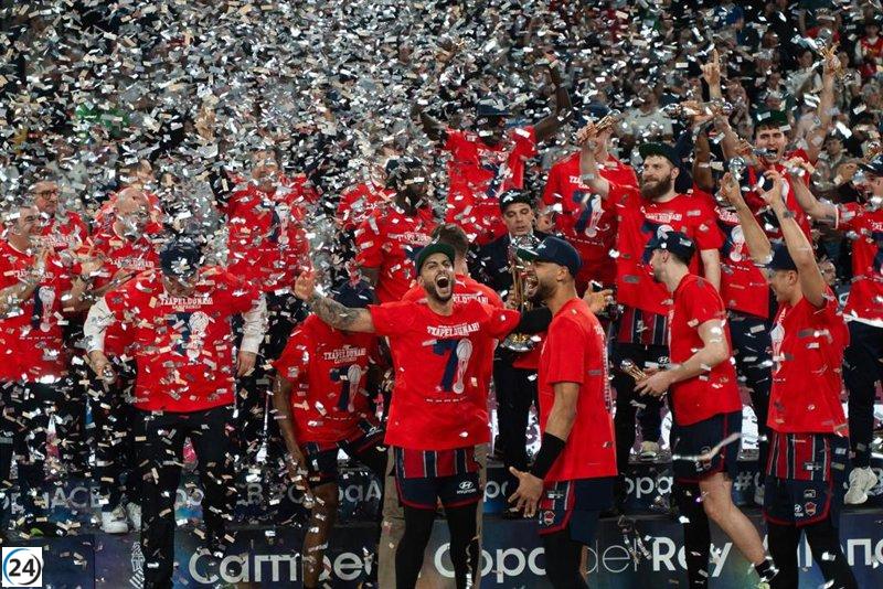 El Baskonia festejará en la Virgen Blanca de Vitoria su coronación como campeones de la Copa del Rey 2026 este martes.