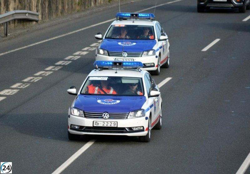 Dos conductores arrestados en Vitoria: uno por conducción temeraria bajo efecto de drogas y otro por causar daños.