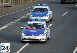 Dos conductores arrestados en Vitoria: uno por conducción temeraria bajo efecto de drogas y otro por causar daños.