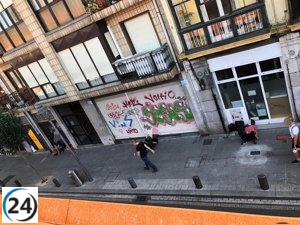 En San Francisco (Bilbao), residentes reportan un violento altercado del viernes, marcado por insultos a la Policía.