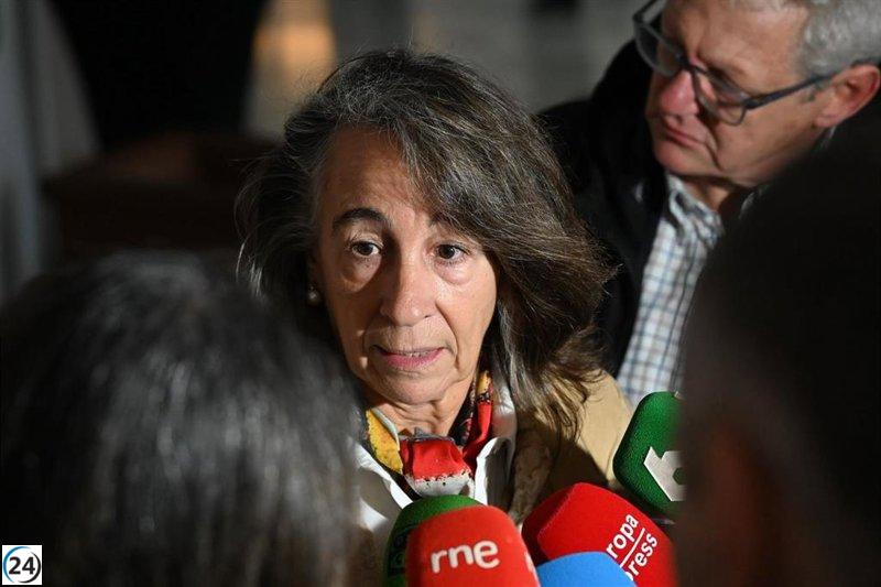 Garmendia asegura que hay avances hacia un pacto entre los gobiernos vasco y central sobre aeropuertos.