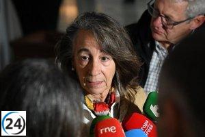 Garmendia asegura que hay avances hacia un pacto entre los gobiernos vasco y central sobre aeropuertos.