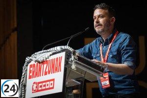CCOO pide a Confebask que cumpla con sus responsabilidades y negocie un salario mínimo para Euskadi.