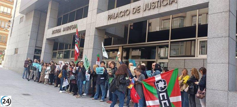 Huelga en Euskadi: CCOO y CSIF de Justicia reportan 90% de seguimiento y juzgados 