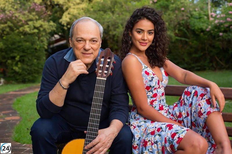 Toquinho y Camila Faustino actuarán en Bilbao el 6 de mayo.