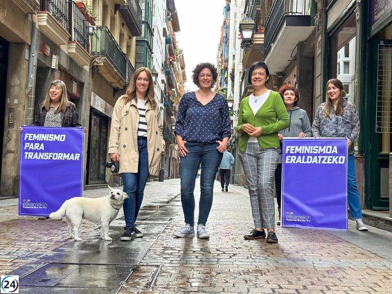 Podemos propone servicio público y gratuito de canguros en Bilbao.