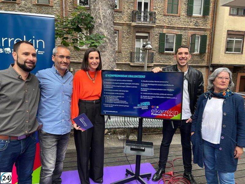 Elkarrekin Podemos quiere penalizar especulación y reabrir servicios sanitarios en Álava.