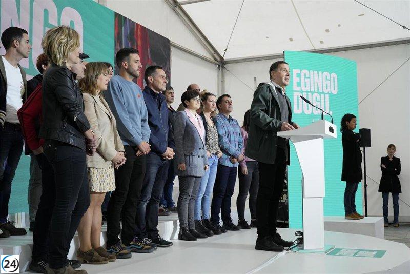 Otegi denuncia ataque a EH Bildu con