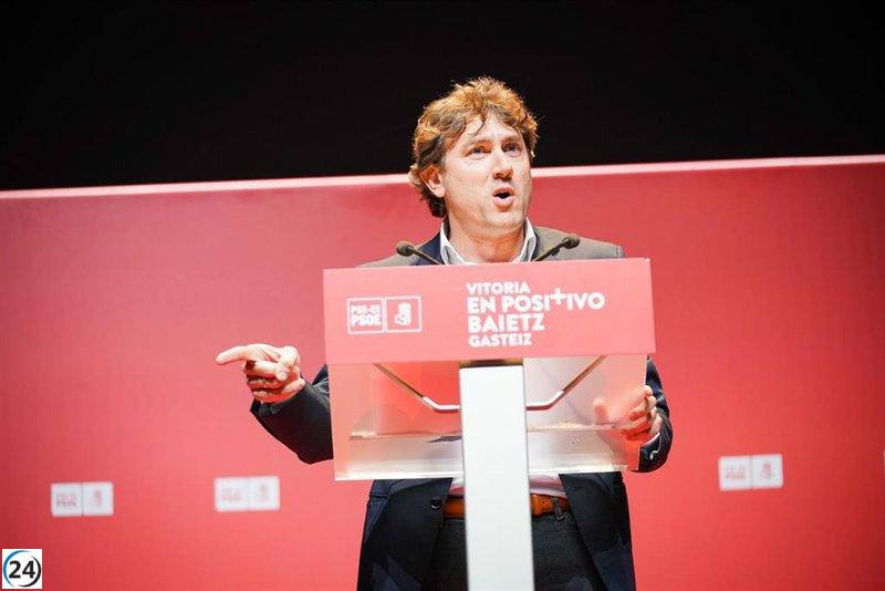 Andueza asegura que solo PSE impedirá que PNV y EH Bildu repitan acuerdos como Lizarra o el Plan Ibarretxe.
