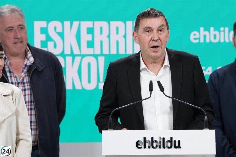 Otegi: EH Bildu lista para generales con voto antifascista crucial.