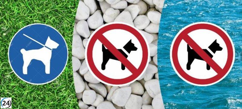 Las playas de Álava prohíben el acceso de perros al agua y a la zona de baño.
