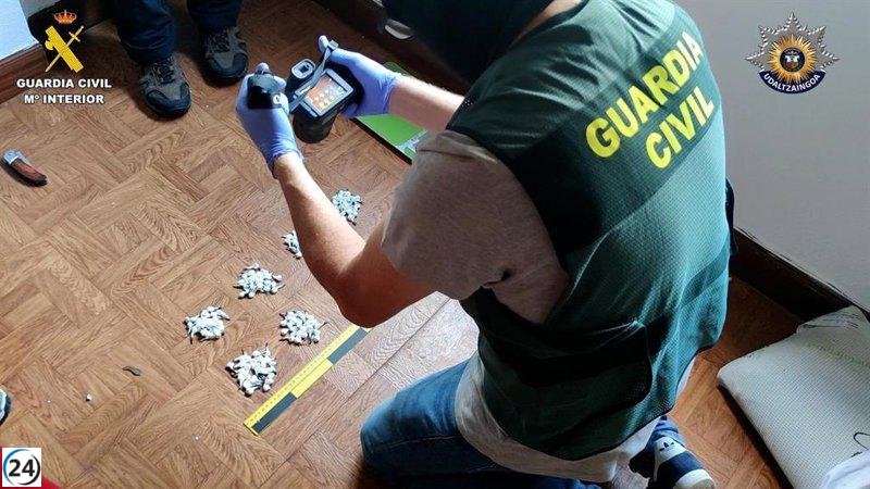 Tres detenidos por tráfico de drogas en Barakaldo.