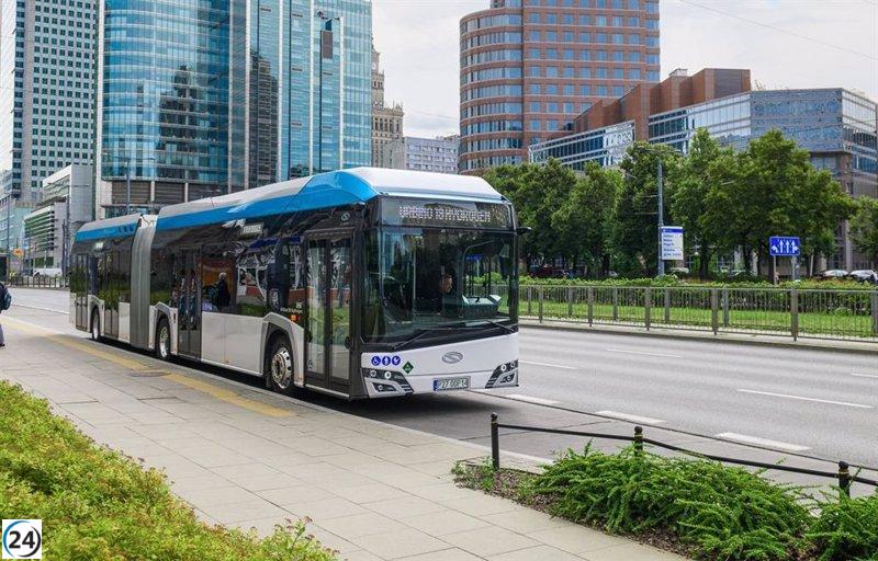 Solaris se asegura contrato de 150 millones para proveer más de 200 autobuses de hidrógeno en Bolonia, Venecia y Colonia.