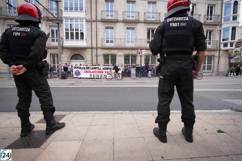 Sindicatos presionan por mejoras en la situación laboral de la Ertzaintza