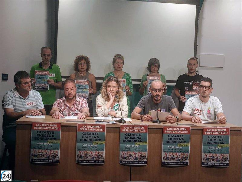 Convocadas huelgas de ocho días para exigir un nuevo convenio en centros de iniciativa social de Euskadi