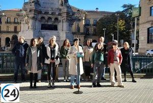 EH Bildu Navarra se une a la movilización en Bilbao para exigir abrir el diálogo sobre la territorialidad.