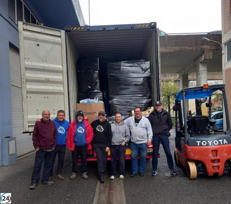 Zaporeak envía toneladas de alimentos a Lesbos ante el creciente número de personas solicitantes de asilo