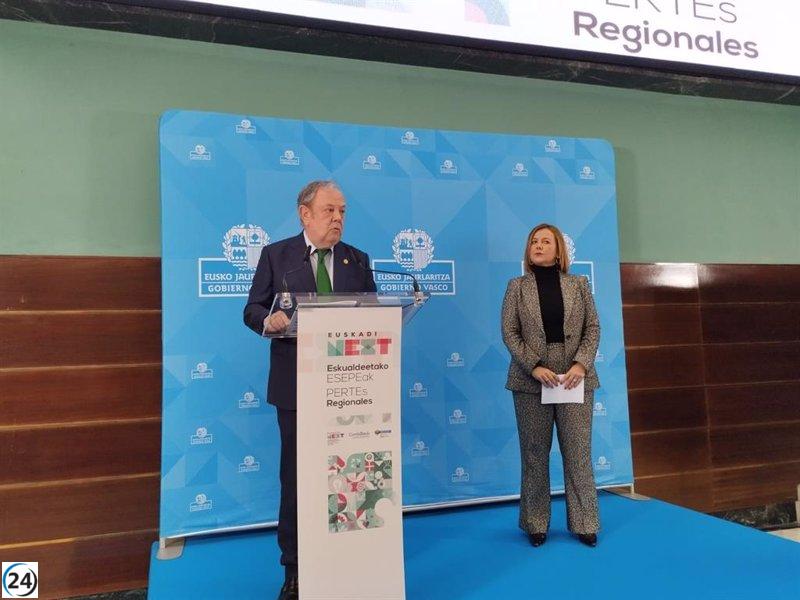 El Gobierno vasco y Confebask se unen para solicitar la administración de 1.047 millones en ayudas MRR para regiones PERTES.