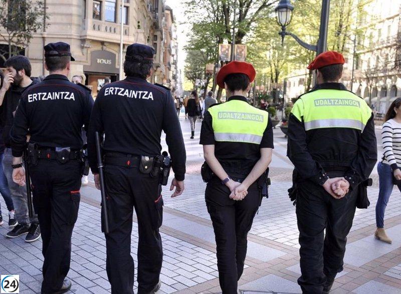 La Ertzaintza y la Policía Municipal de Bilbao unen fuerzas para garantizar la seguridad durante las festividades navideñas