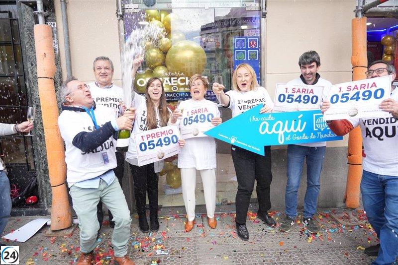 El Gordo ha caído menos de treinta veces en Euskadi, siendo la última en 2022.