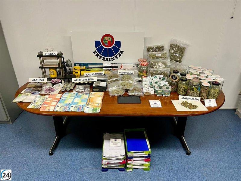 Arrestan en Irun (Gipuzkoa) a líder de club cannábico por supuesto tráfico de drogas