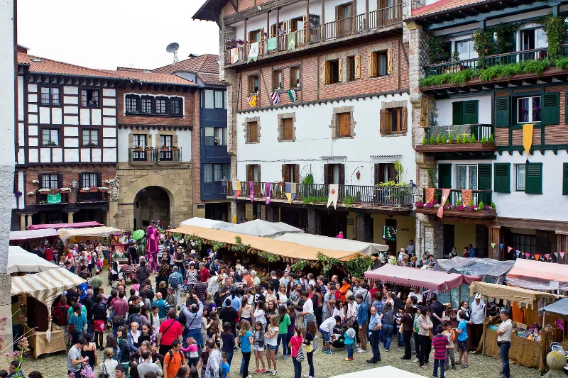 El mercado medieval de Hondarribia